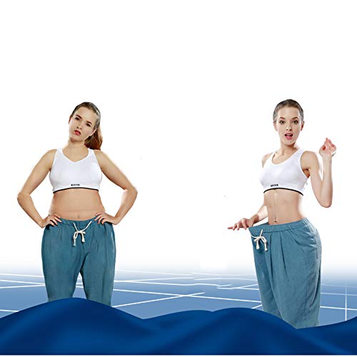 SSZZ Moldeador De Cuerpo Eléctrico, Cinturón De Tonificación De Ejercicio Delgado, Recortador De Cintura, Cinturón, Quemador De Grasa, Herramienta Vibratoria De Fitness para Mujeres Y Hombres