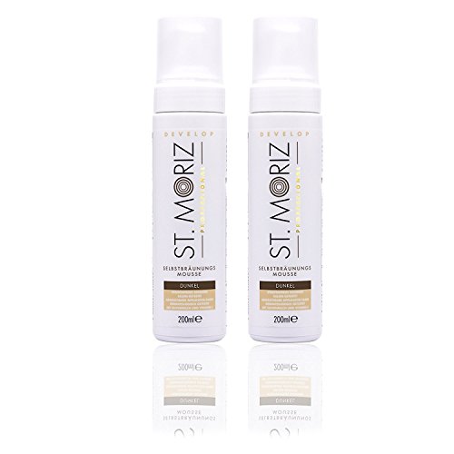 St. Moriz Instantánea Autobronceado Mousse Tono Oscuro Todo Tipo Piel 2 X 200 Ml