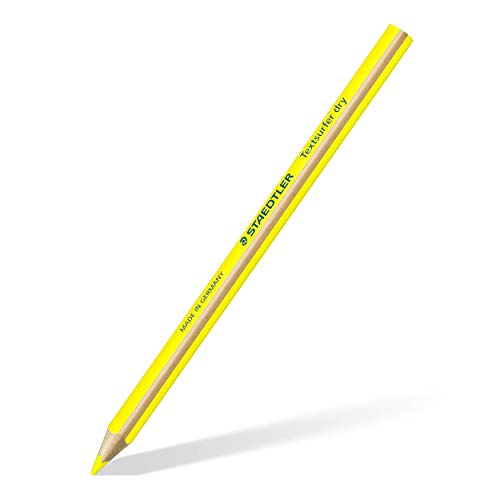 Staedtler 128 - Lápices, caja con 12 unidades, color amarillo