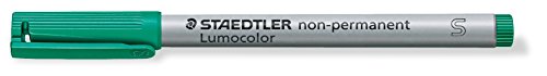 Staedtler Lumocolor 311 WP4. Rotuladores de colores de tinta no permanente. Estuche con 4 unidades.
