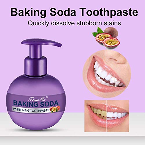 Stain Removal Whitening Toothpaste, Baking Soda Toothpaste, Prevenir la Caries Dental, Pasta de Dientes de Bicarbonato de Sodio, Prevenir la Caries Dental, Eliminación de Manchas