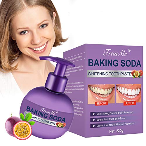 Stain Removal Whitening Toothpaste, Baking Soda Toothpaste, Prevenir la Caries Dental, Pasta de Dientes de Bicarbonato de Sodio, Prevenir la Caries Dental, Eliminación de Manchas
