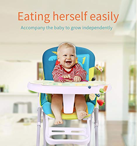 Star Ibaby - Trona de bebés con juguetes Pretty - Doble bandeja, reposapies regulable.