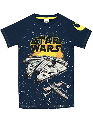 Star Wars - Camiseta para niño Halcón Milenario - 13 - 14 Años