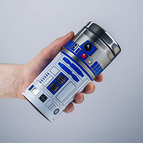Star Wars: El último Jedi R2-D2 Taza de Viaje, Multicolor