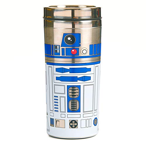 Star Wars: El último Jedi R2-D2 Taza de Viaje, Multicolor