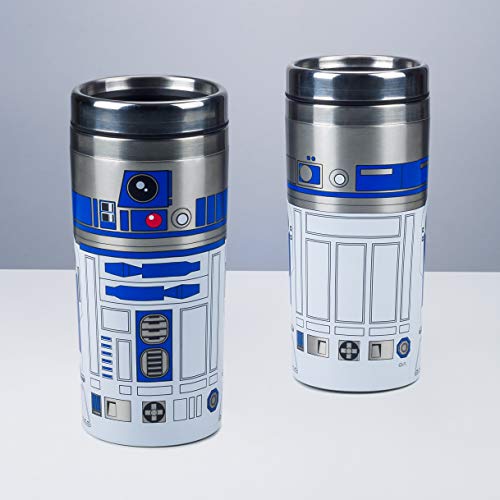 Star Wars: El último Jedi R2-D2 Taza de Viaje, Multicolor