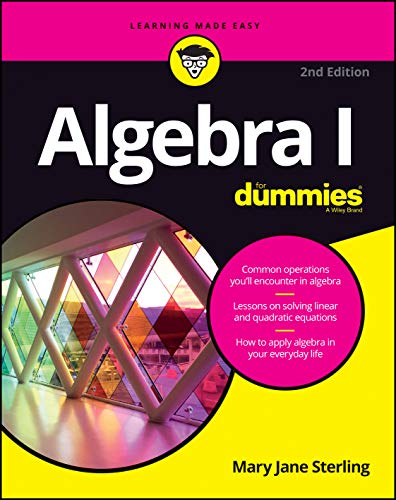 Sterling, M: Algebra I For Dummies (For Dummies (Math & Science))