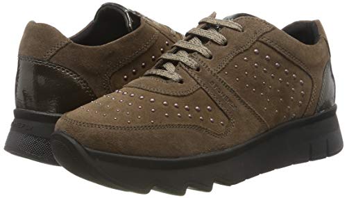 Stonefly Spock Velour, Zapatillas de Gimnasia para Mujer, Marrón (Teak Brown M29), 42 EU