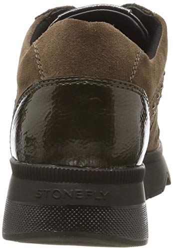Stonefly Spock Velour, Zapatillas de Gimnasia para Mujer, Marrón (Teak Brown M29), 42 EU