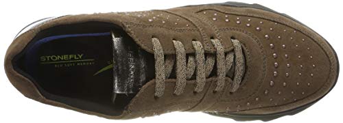 Stonefly Spock Velour, Zapatillas de Gimnasia para Mujer, Marrón (Teak Brown M29), 42 EU