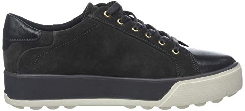 Stonefly Stella 3 Velour, Zapatos de Cordones Derby para Mujer, Gris (Magnet Gray 08W), 37 EU