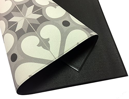 STOR PLANET Alfombra vinílica Estampada Love, PVC reciclable, Antideslizante, 50 x 110 cm