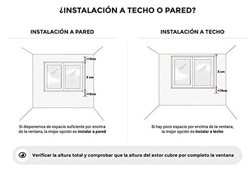 STOR PLANET Estores Collection Estor Elegant Beige Jaspeado 100 x 180 cm