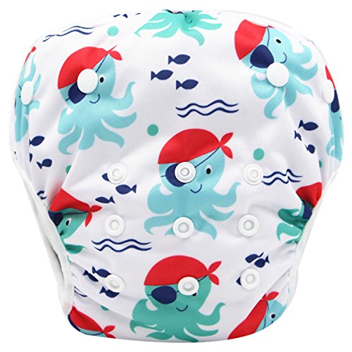 Storeofbaby Pañal lavable bebé nadar para niños y niñas cubierta lavable 0-3 años