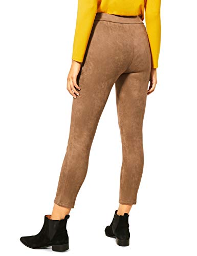 Street One 373428 Style Hope Skinny Fit Pantalón, Camel Natural, 36W x 28L para Mujer