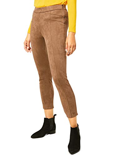 Street One 373428 Style Hope Skinny Fit Pantalón, Camel Natural, 36W x 28L para Mujer