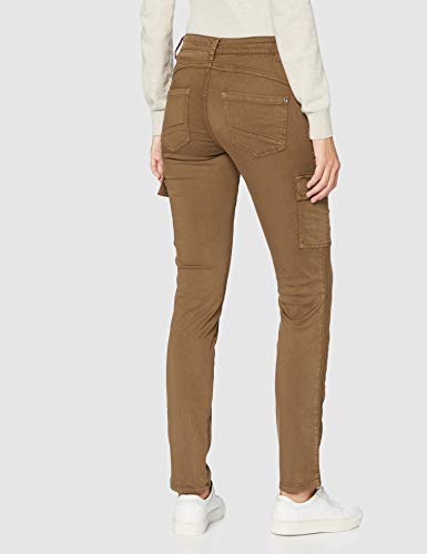 Street One A342247 Pantalón, Camel Oscuro, 44W x 30L para Mujer