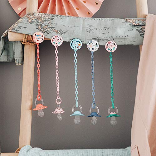 Suavinex, Broche Redondo, Rosa Picnic, +0 Meses