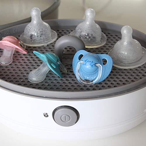 Suavinex - Esterilizador Eléctrico A Vapor 3En1 de Hasta 6 Biberones En 6 Minutos