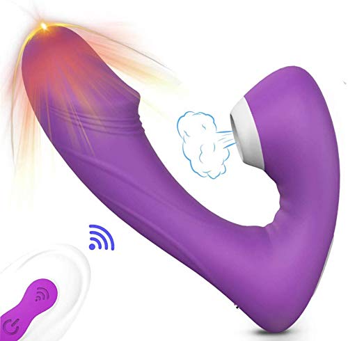 Succiónạdor de Clítóris,Vibradór Séxual Mujér Estimulạdór Clítoris Succiónạdor de Pezónes con 9 Modos de Vibración y 9 Modos de Succión Juguétés Séxual en Paréjas