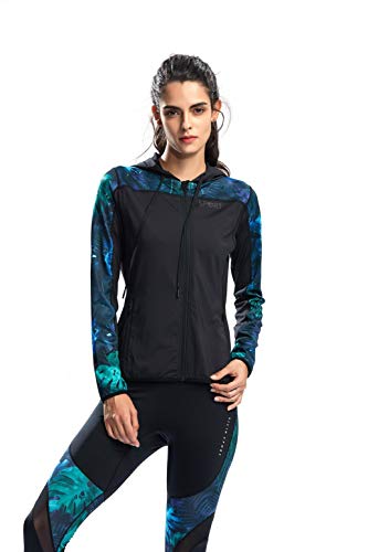 Sudadera para Mujer Ropa Interior Sudaderas con Capucha Bolsillo Cremallera Ropa Deportiva Gato con cordón Superdry Jacket (M, Verde)