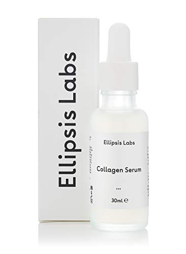 Suero de colágeno de Ellipsis Labs. Tecnologías antienvejecimiento con propiedades que potencian el colágeno para mejorar las líneas de expresión y las arrugas.