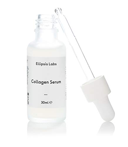 Suero de colágeno de Ellipsis Labs. Tecnologías antienvejecimiento con propiedades que potencian el colágeno para mejorar las líneas de expresión y las arrugas.