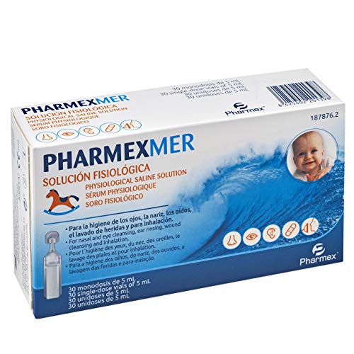 Suero fisiológico Pharmexmer Monodosis Suero Fisiológico 30 unidades 5 ml | 1Caja