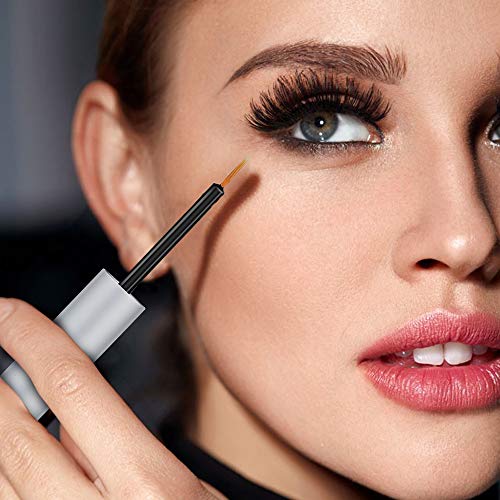 Suero para el crecimiento de pestañas, suero para el crecimiento de pestañas más largas y gruesas, potenciador, crecimiento natural más largo, tratamiento potenciador de pestañas y cejas, 3ml