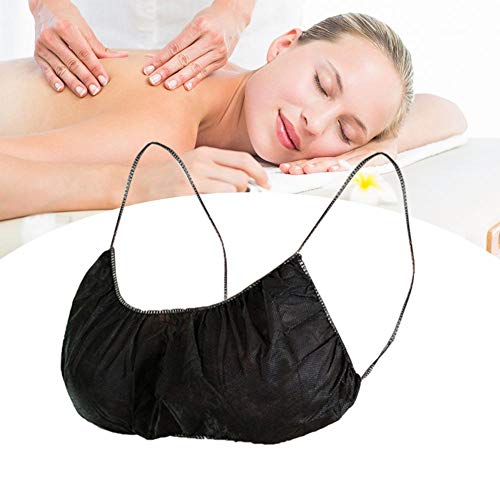 Sujetador supersuave desechable, 50 unidades, talla única, ropa interior desechable en el salón de spa, playa, vacaciones, hospitales, emergencias y hospitales