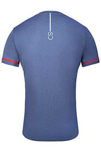 Sundried Camiseta de Entrenamiento para Hombres Ropa para Entrenamiento Deportivo (Large)