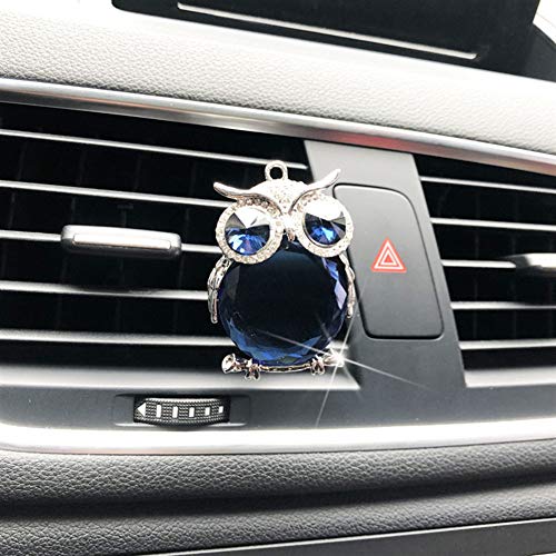 Sunfauo Ambientador Coche Olor Nuevo Ambientador Coche Nuevo Interior del Coche Accesorios para Mujer Coche Essentials Coche Fresco Accesorios de Coche Blue