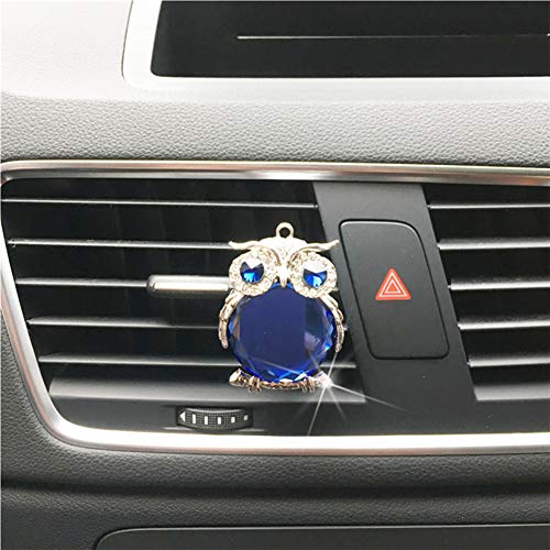 Sunfauo Ambientador Coche Olor Nuevo Ambientador Coche Nuevo Interior del Coche Accesorios para Mujer Coche Essentials Coche Fresco Accesorios de Coche Blue