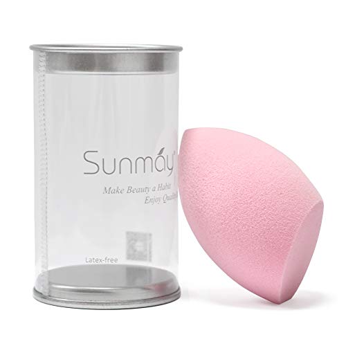 SUNMAY Esponja para maquillaje facial, esponja maquillaje sin látex para aplicar maquillaje, corrector, polvo, crema y colorete (Forma 2)