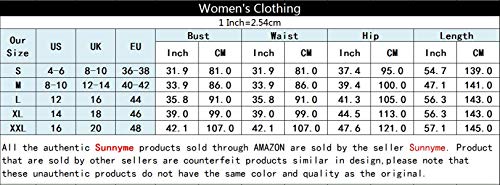 SUNNYME - Mono holgado para mujer, sin mangas, con correa de espagueti, pierna ancha, con bolsillos A-Vino Rojo L