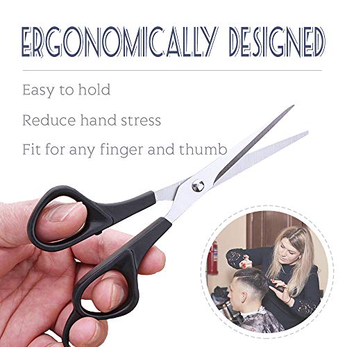 Sunwuun Tijeras Peluqueria Kit Tijeras de peluquería Set Profesional 3PC Tijeras de Pelo Tijeras de Corte Salon Barber Hair Cutting Thinning Set de peluquería Herramienta de Peinado