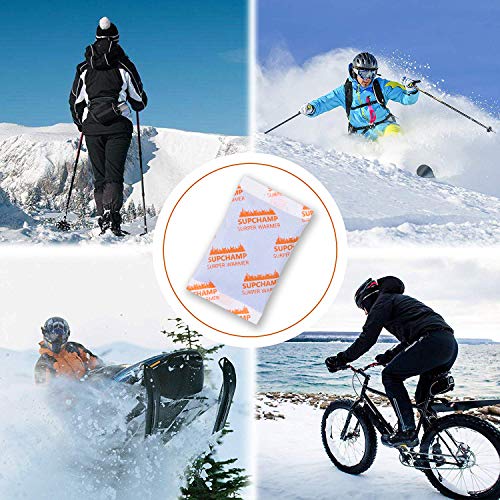 Supchamp Calentadores de Manos, 10 PCS Calentadores Desechables de Bolsillo para Manos, hasta 10 Horas de Calor, Almohadillas de Calor de Manos, para Actividades al Aire Libre en Invierno