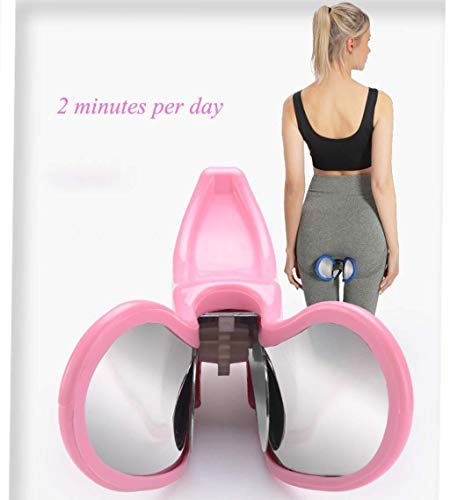 Súper Kegel, el Muslo de la Cadera Baja formación de rehabilitación de los músculos pélvicos for ejercitar Las Caderas Bordo pélvica Equipo de la Aptitud del Ejercicio (Color : Pink)