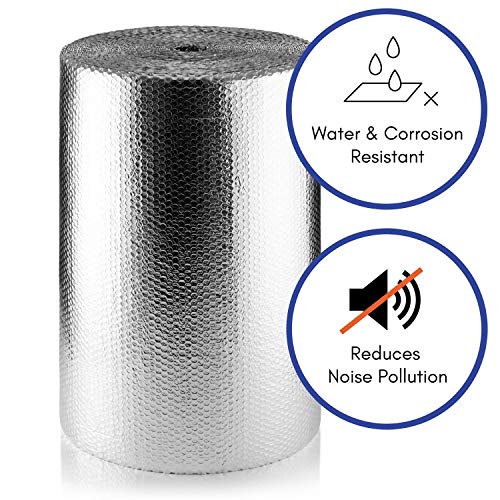 SuperFOIL MP 750mm SFBA Aislamiento de Burbujas (1 Rollo, 75 cm x 50 m) -37,5 m² | 3 mm Reflector de Calor de Doble Capa y Barrera Radiante para aislar Suelos, techos y Paredes, 0.75m x 50m (37.5sqm)