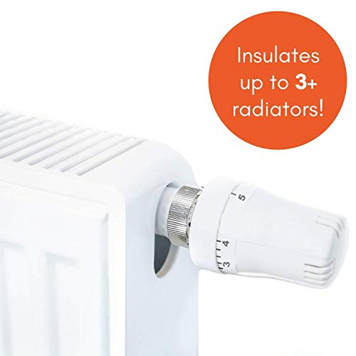 SuperFOIL RadPack lámina térmica (5 m x 60 cm), para ahorro de energía en radiador, reflector de calor, aislamiento
