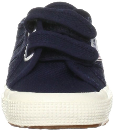 Superga 2750 Jvel Classic Zapatillas Unisex Para Niños, Azul (Navy), 32 EU