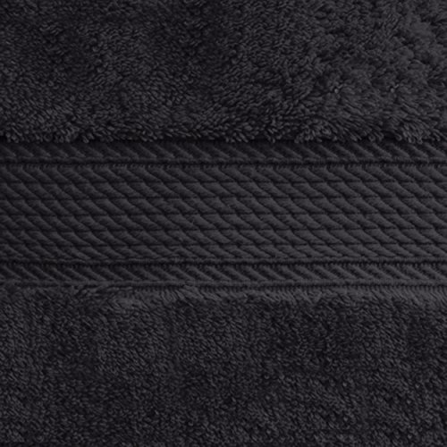 Superior - Juego de Toallas de algodón de 900 g/m2, Color Negro, 3 Piezas