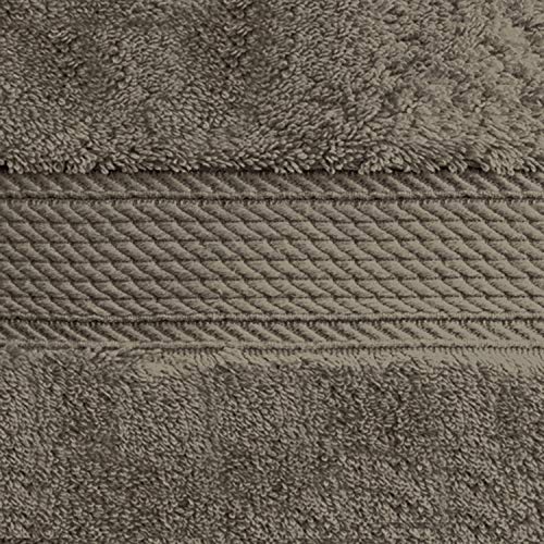 Superior - Juego de Toallas de baño de algodón de 900 g/m2, Color carbón, 2 Piezas