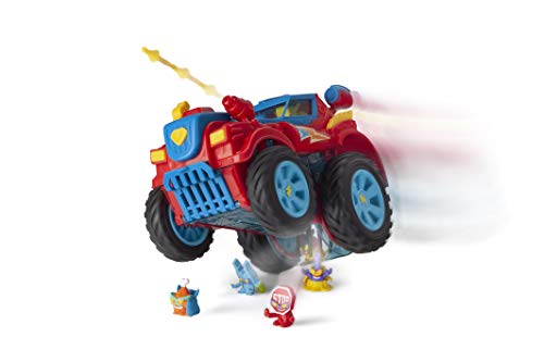 SuperZings - PlaySet Héroe Truck (PSZSP112IN20) con Vehículo y 2 Figuras Especiales
