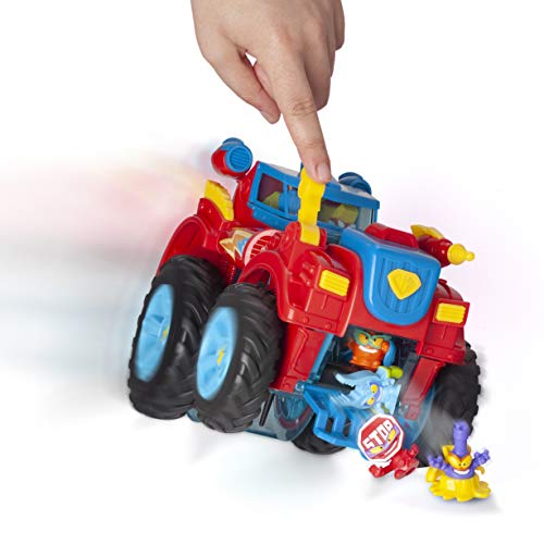 SuperZings - PlaySet Héroe Truck (PSZSP112IN20) con Vehículo y 2 Figuras Especiales