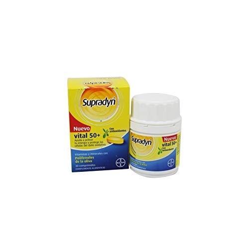 Supradyn Vital 50+ - 50 gr, 30 Comprimidos