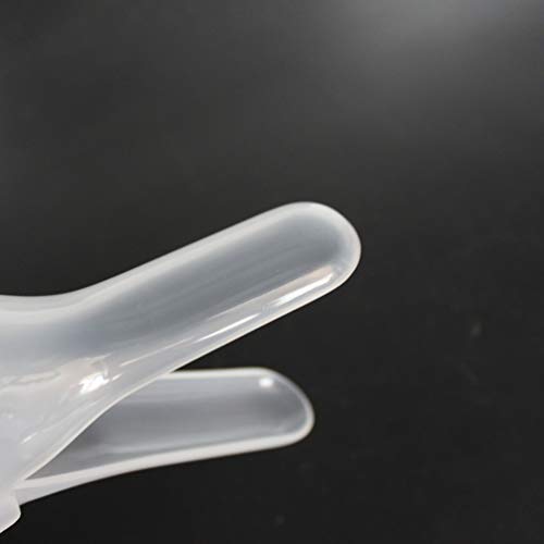 SUPVOX 10 Piezas Dilatador Vaginal Desechable de Un Solo Uso de Plástico Estéril Labia Espéculo Genital Vaginal para Dama Mujer