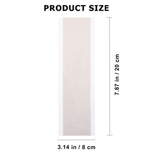 Supvox Las Hojas de Silicona para Cicatrices Suavizan Y Aplanan Las Cicatrices Reparación de Heridas Hoja de Cicatrices para Cirugía Lesiones por Quemaduras Acné Y Estrías 0 4 Mm