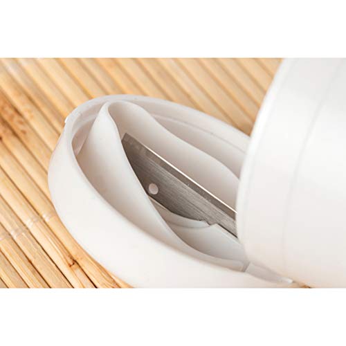 SUPVOX Multifunción píldora trituradora Splitter Pill Pulverizer Grind Medicina Cut Tablets divisor caja de almacenamiento perfecto para el hogar y el viaje (azul)